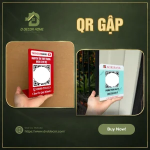 Biển gập QR