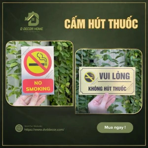 Biển cấm hút thuốc