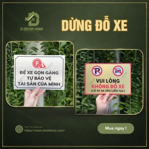 Biển Dừng Đỗ Xe
