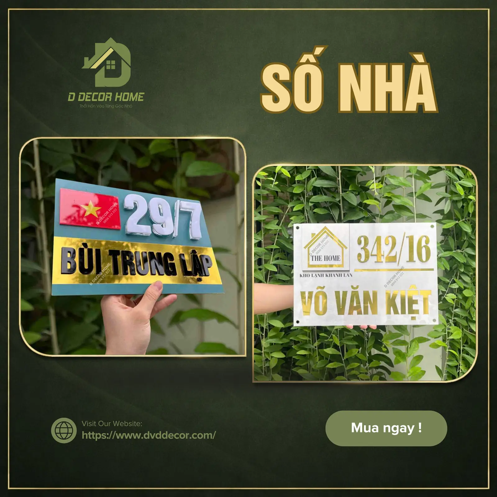Biển Số Nhà