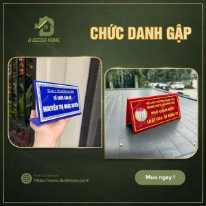Biển gập chức danh